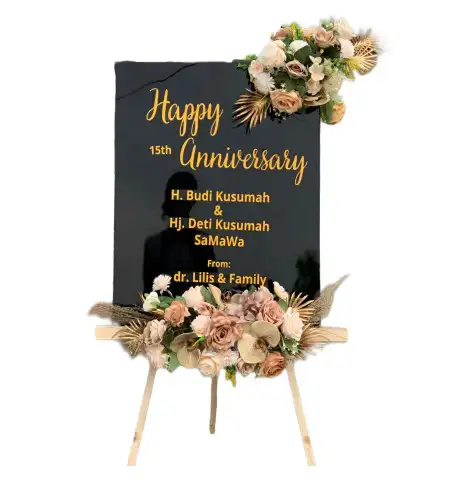 Papan Bunga Akrilik Uritetu