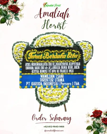 Papan Bunga Duka Uritetu